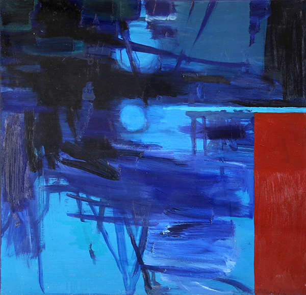 &ldquo;Osta&rdquo;, audekls/eļļa, 90x90 &ldquo;Harbour&rdquo;, canvas/oil, 90x90